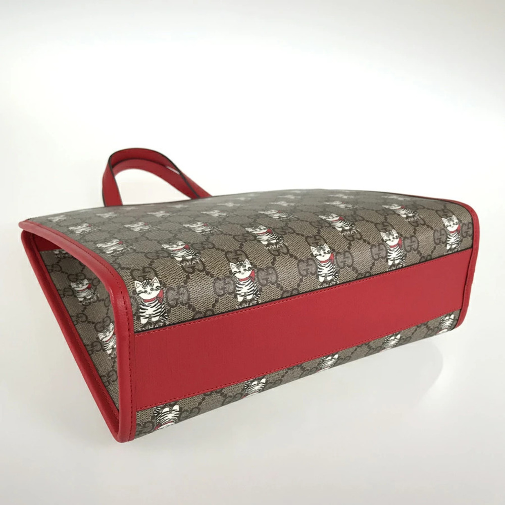 Gucci GG Tote Bag playful what? cat artist Naon Jeong - Picture 3 of 7